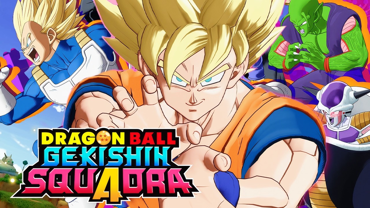 🎮Dragon Ball agora é MOBA?! Gameplay do Gekishin Squadra!🐉