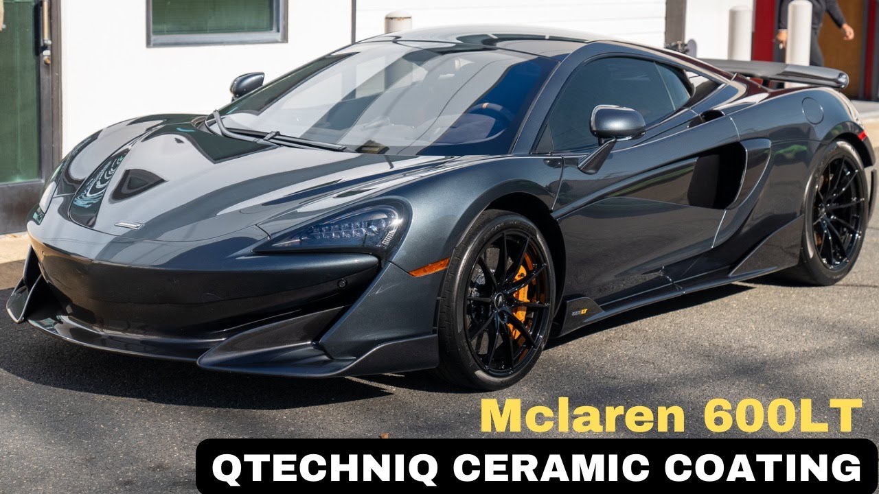 Gtechniq Ceramic Coating a McLaren 600LT in Charlotte | Lake Norman  NC