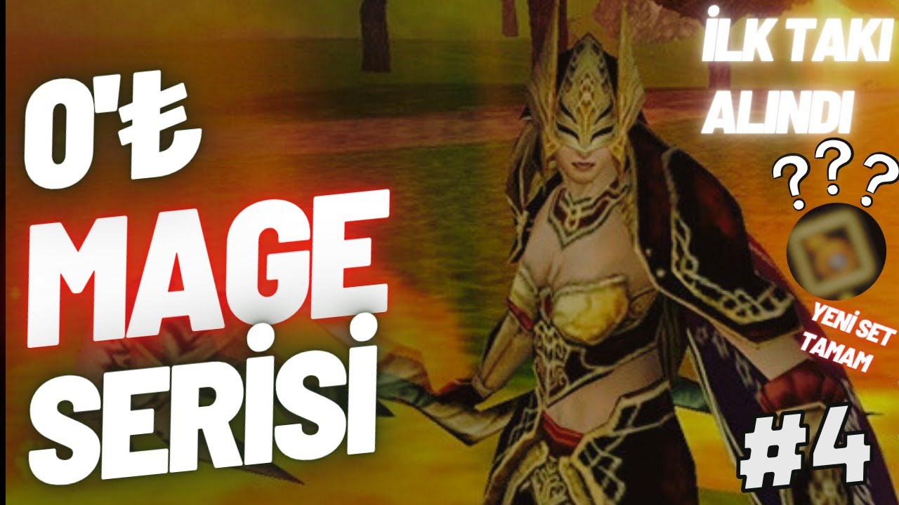 İLK TAKIMIZI ALDIK ! YENİ SETİMİZ TAMAM ! - 0 TL ile Mage Serisi ZERO –   - BÖLÜM # 4 #knightonline