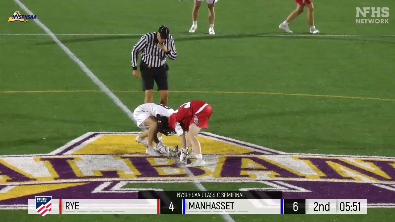MANHASSET VS RYE 2023 NYS LACROSSE SEMI-FINAL
