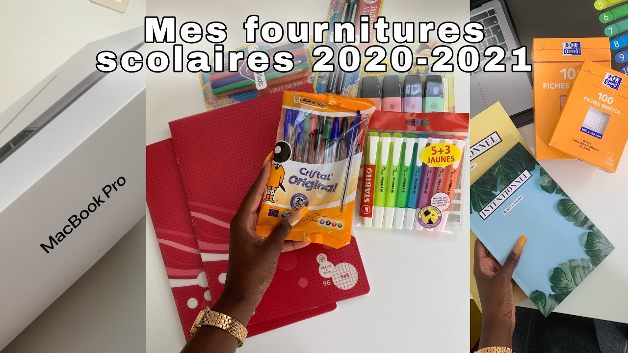 MES FOURNITURES SCOLAIRES 2020-21 BIG HAUL (ÉTUDES SUPERIEURES) #Backtoschool2020