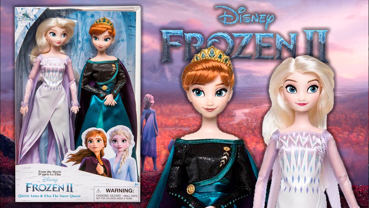 Queen Anna and Snow Queen Elsa DISNEY STORE - Disney, ma ce la fai? | @ToysExpression