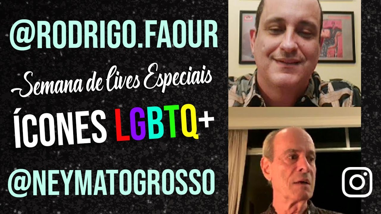 Live 12 | FAOUR ENTREVISTA NEY MATOGROSSO: A FASE HIPPIE, SEXO E MORTE - ESPECIAL ÍCONES LGBTQ+