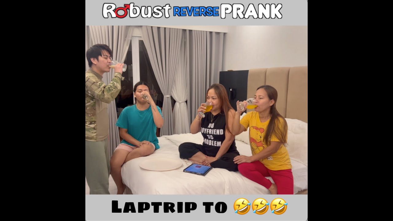 ROBUST Reverse Prank Laptrip to