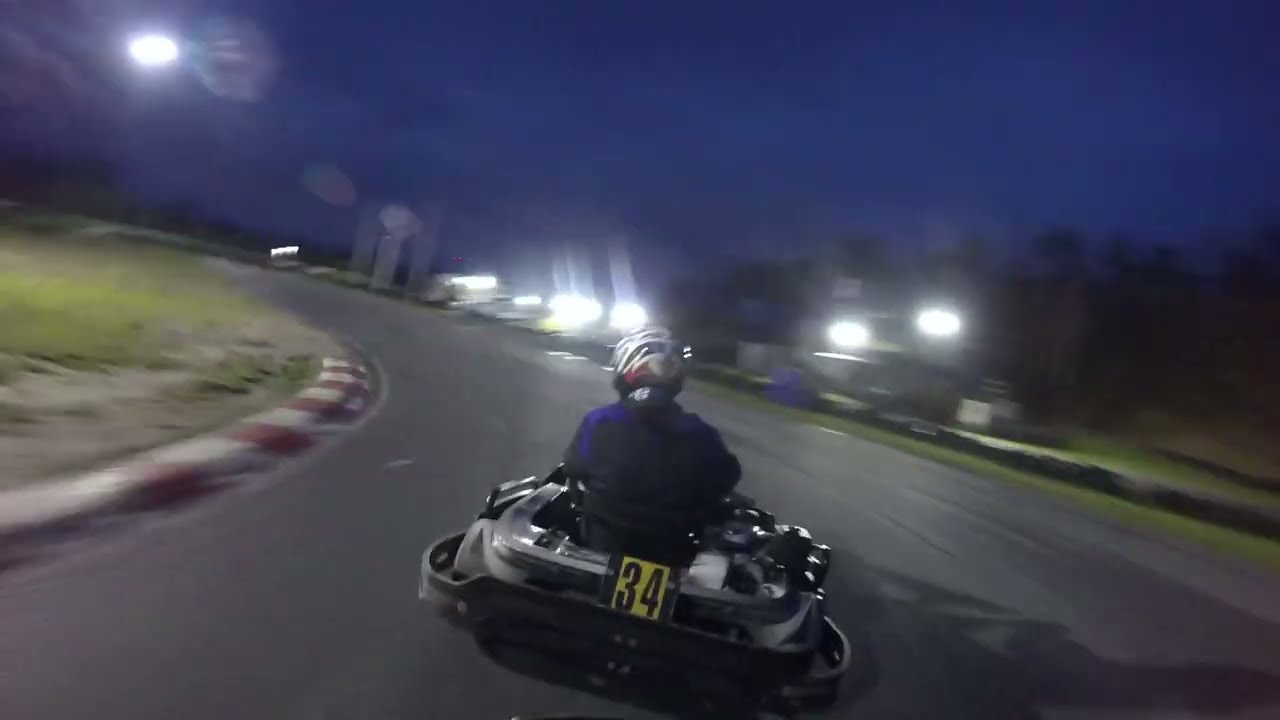 FKC onboard 2025 Stockholm GoKart PRIX Night Race - Final