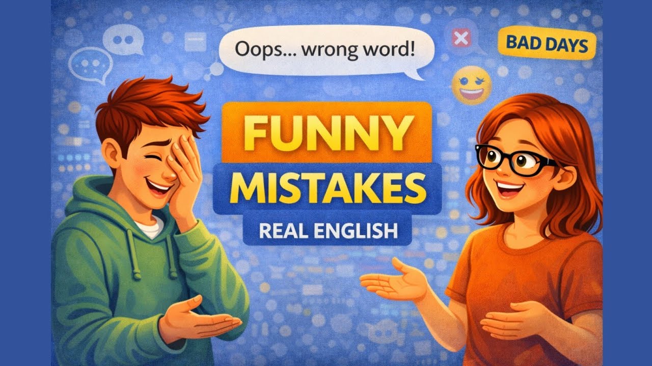 Learn English with Real Conversations | Bad Days & Funny Mistakes in English | Miss English Channel