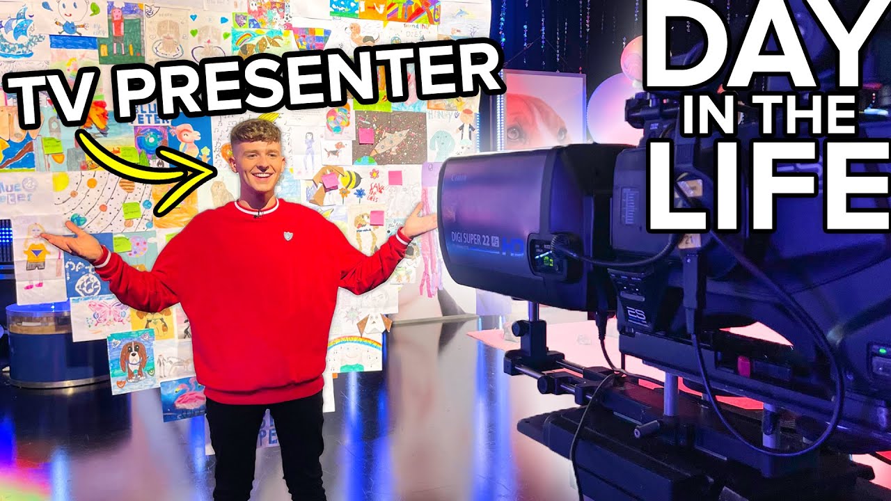 A Day in the Life of a TV Presenter *BEHIND THE SCENES*