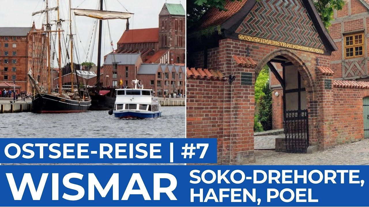 WISMAR | Drehorte der Fernsehserie SOKO Wismar | Hafenrundfahrt | Insel Poel | Ostsee Ep7