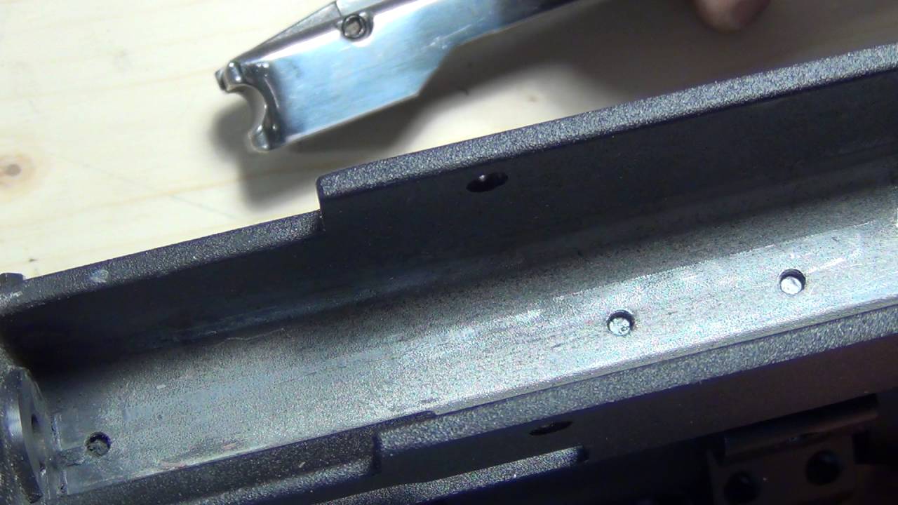 Ruger 10/22 Project Part 2 - Receiver & bolt, thoughts about drilling
