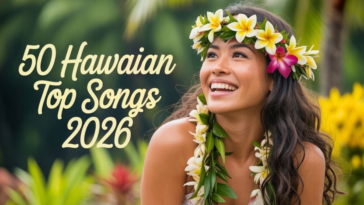Top 50 Hawaiian Instrumentals 2026 🌺 Island Vibes | Work • Study • Sleep