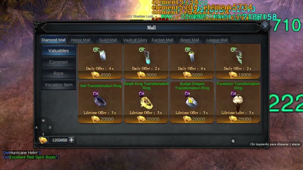 😎Como Subir A +1 Anillo De Transformación 💌Mu Dragon Havoc