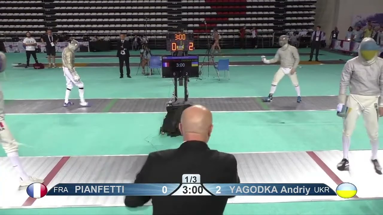 Every Touch From The 2022 Men's Sabre European Championships