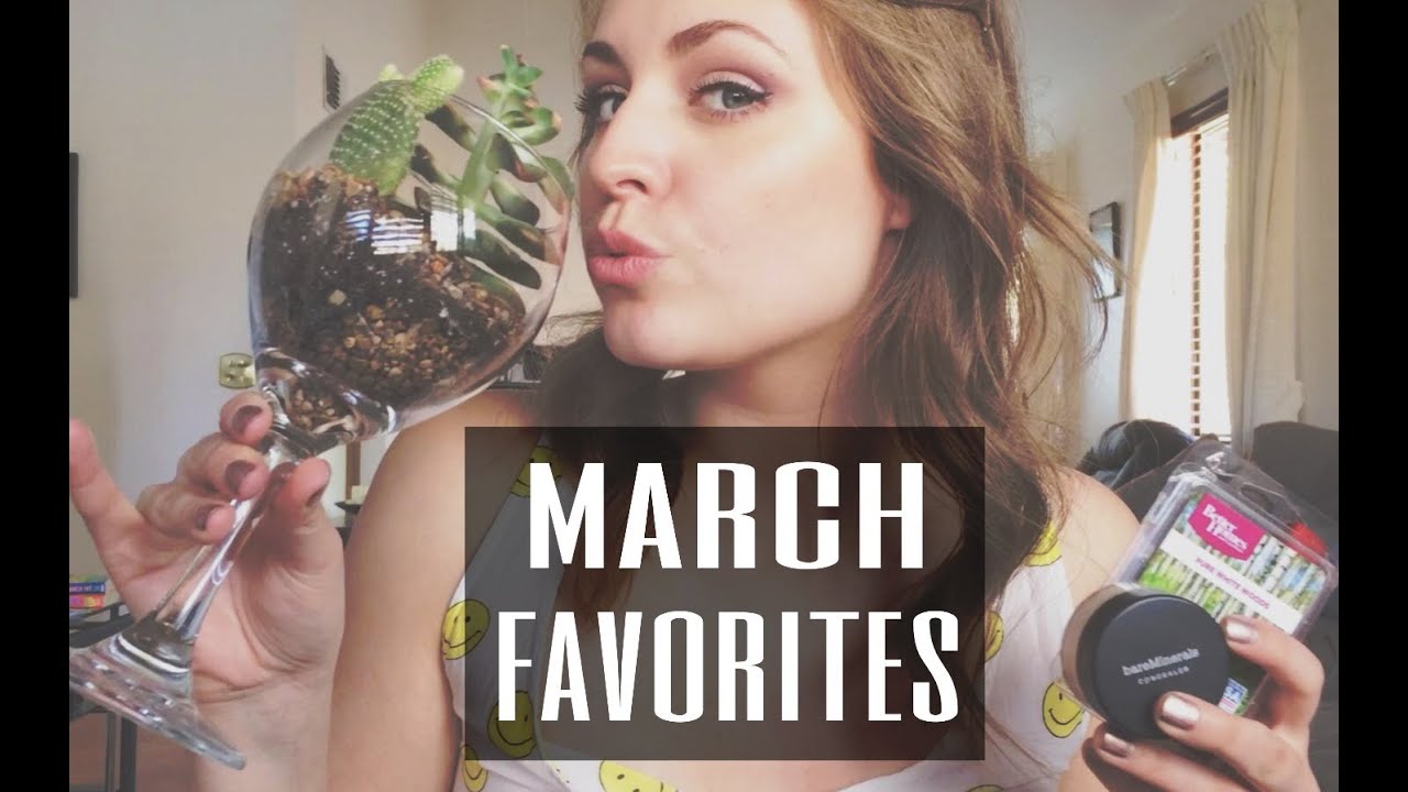 March Favorites: Skincare, Terrariums, Coffee & More!