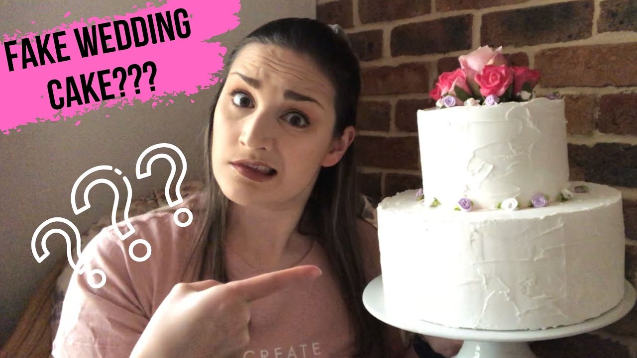 HOW TO MAKE FAKE WEDDING CAKES OUT OF FOAM- D.I.Y DUMMY CAKES FOR THEATRE PROPS
