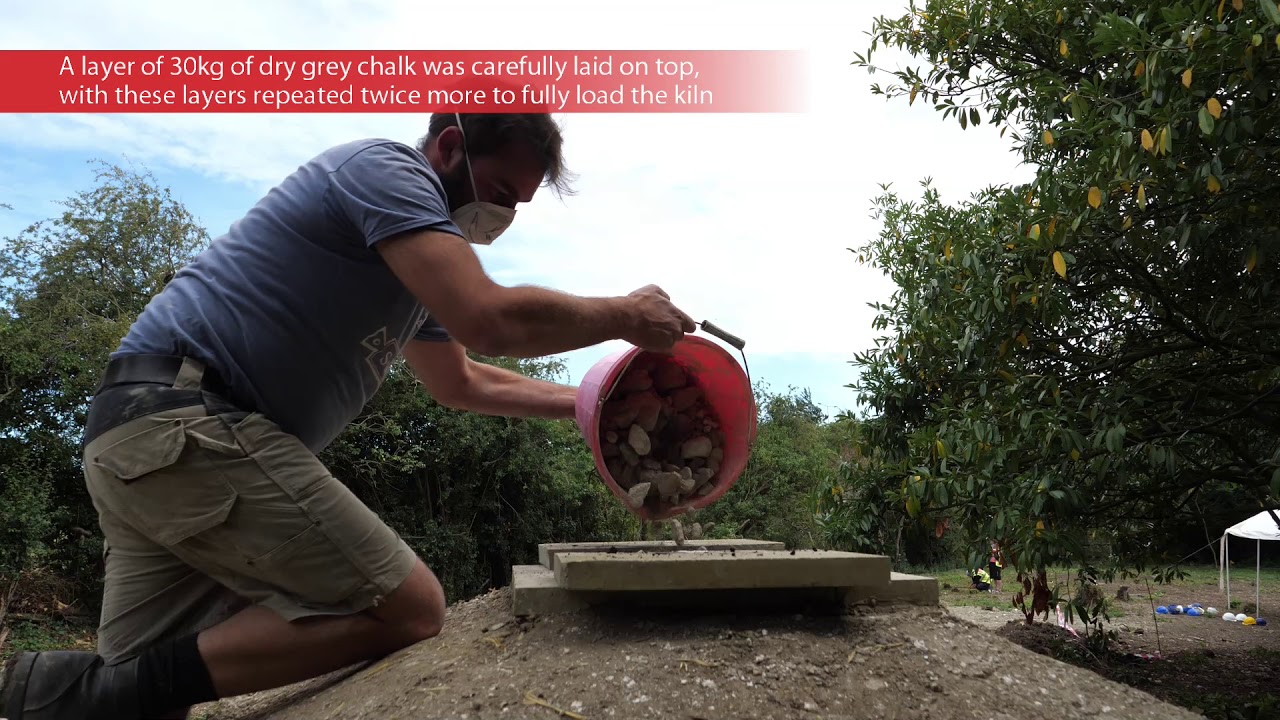 Old House Project: Grey Chalk Burning in our Lime-Stabilised Soil Kiln | SPAB