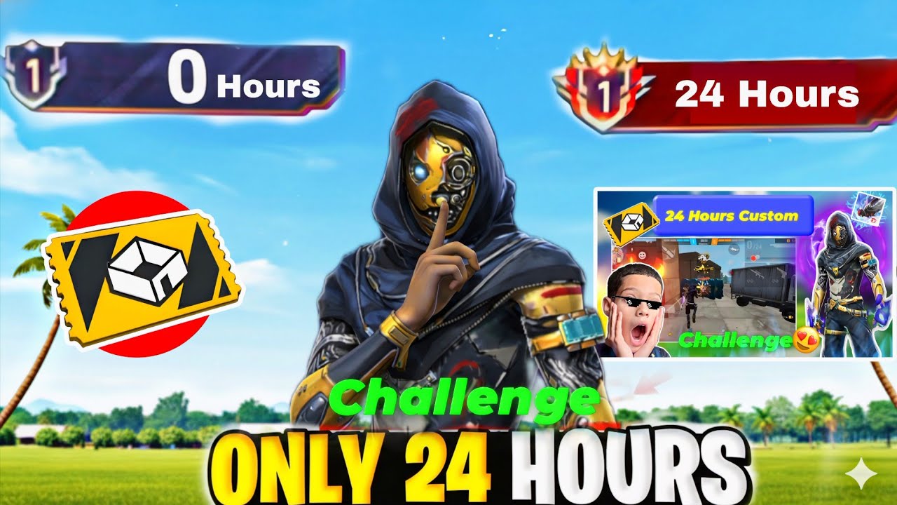 I Tried a 24 Hours Custom Challenge 😲