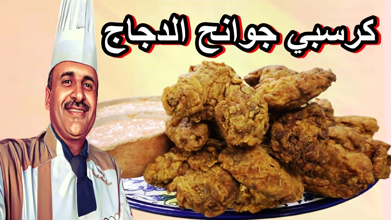 كرسبي جوانح الدجاج اكثر من رائعة 