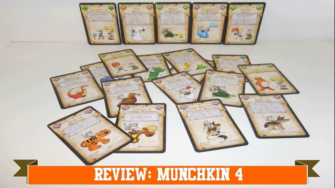 Munchkin 4 - Análise e Como Jogar