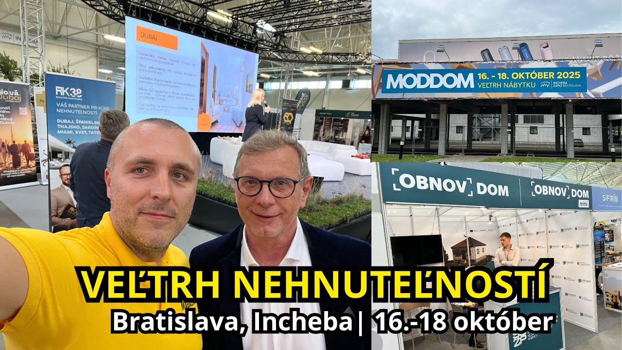 VEĽTRH NEHNUTEĽNOST&Iacute;: video priamo z podujatia počas prv&eacute;ho dňa