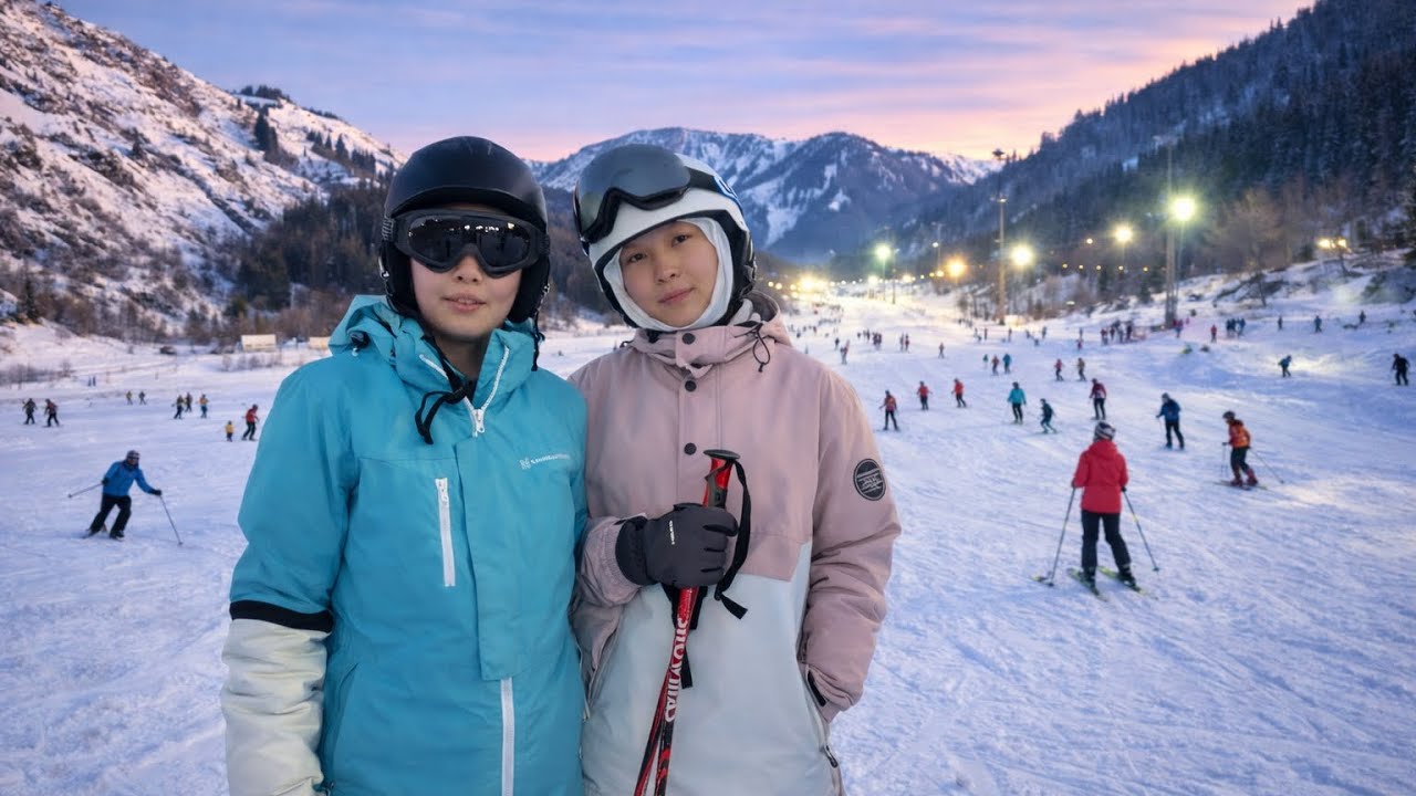 ШАҢҒЫ ТЕУІП ҮЙРЕНДІМ⛷️😍🤪 #bizdebaribar 