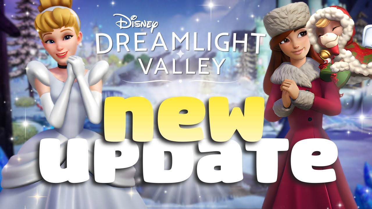 FIRST LOOK at the WINTER BALL UPDATE in Dreamlight Valley!