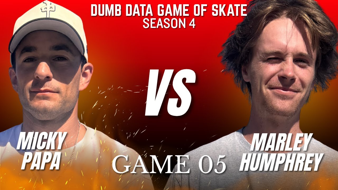 Микки Папа против Марли Хамфри — игра Dumb Data в Skate, сезон 4, игра 05