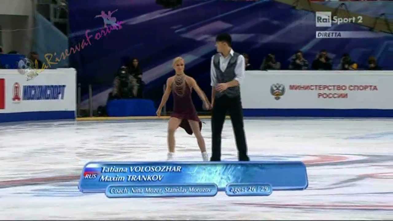 Rostelecom Cup 2012 -7/8- PAIRS SP - Tatiana VOLOSOZHAR  Maxim TRANKOV - 09/11/2012