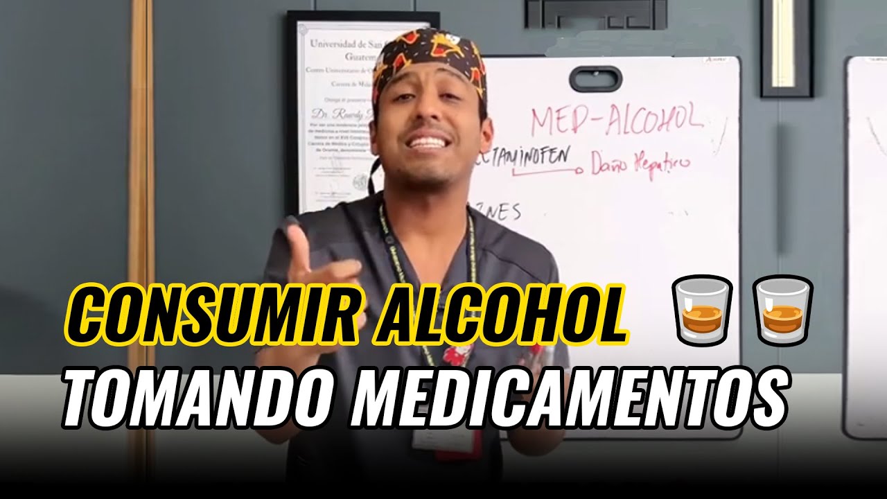 Alcohol🍻  y medicamentos.  | DR. RAWDY