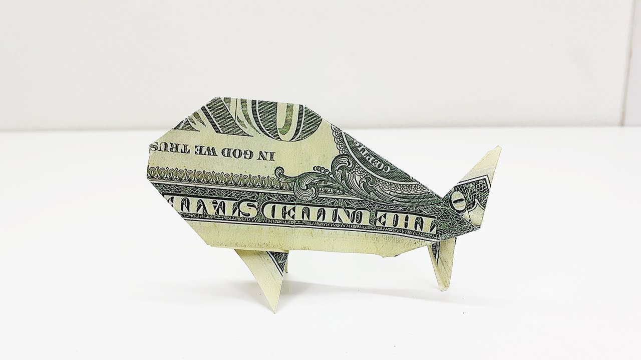 Dollar Money Origami Fish - John Montroll