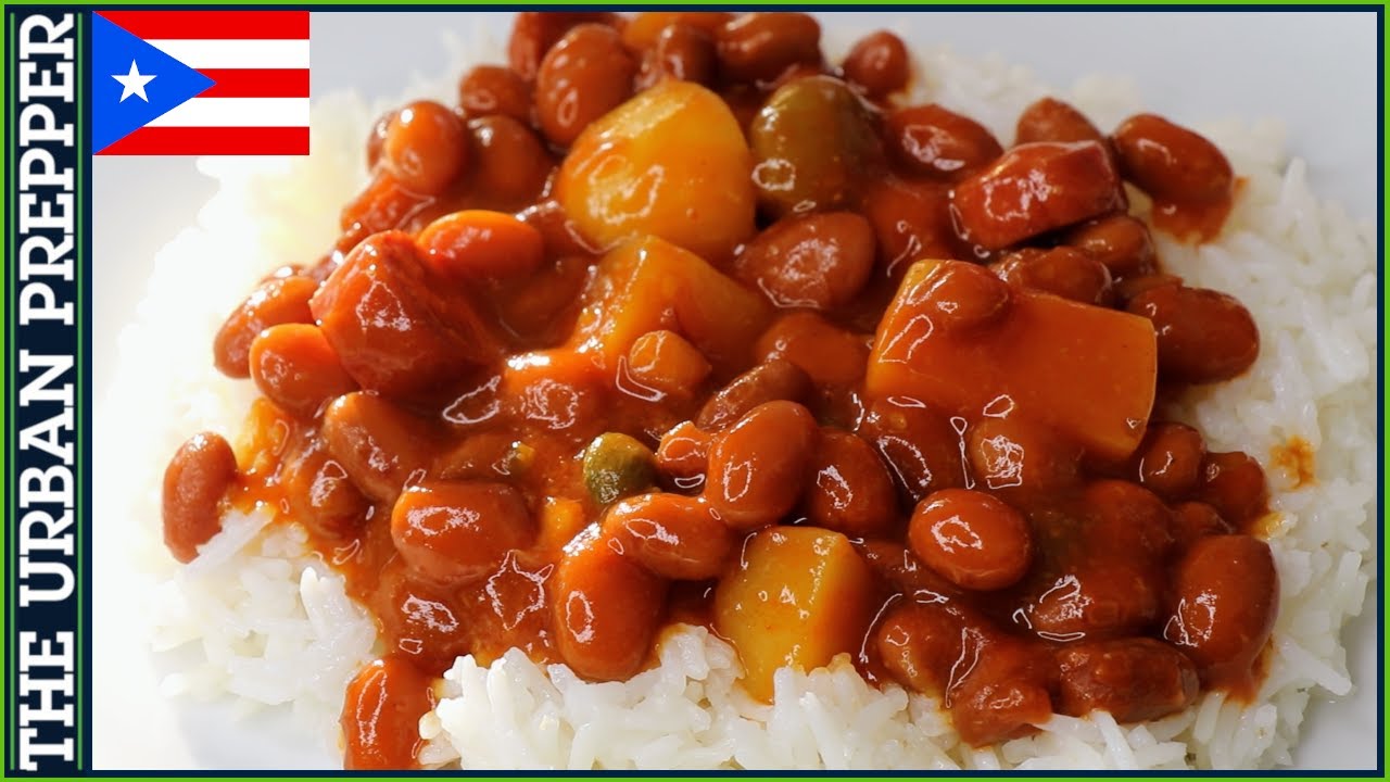 Mama's Puerto Rican Pink Beans | Habichuelas Guisadas | Pantry Preps
