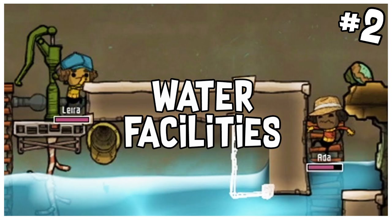 Water Facilities & Ranching Is Underway | Oxygen Not Included (The Badlands) Gameplay (Part 2)