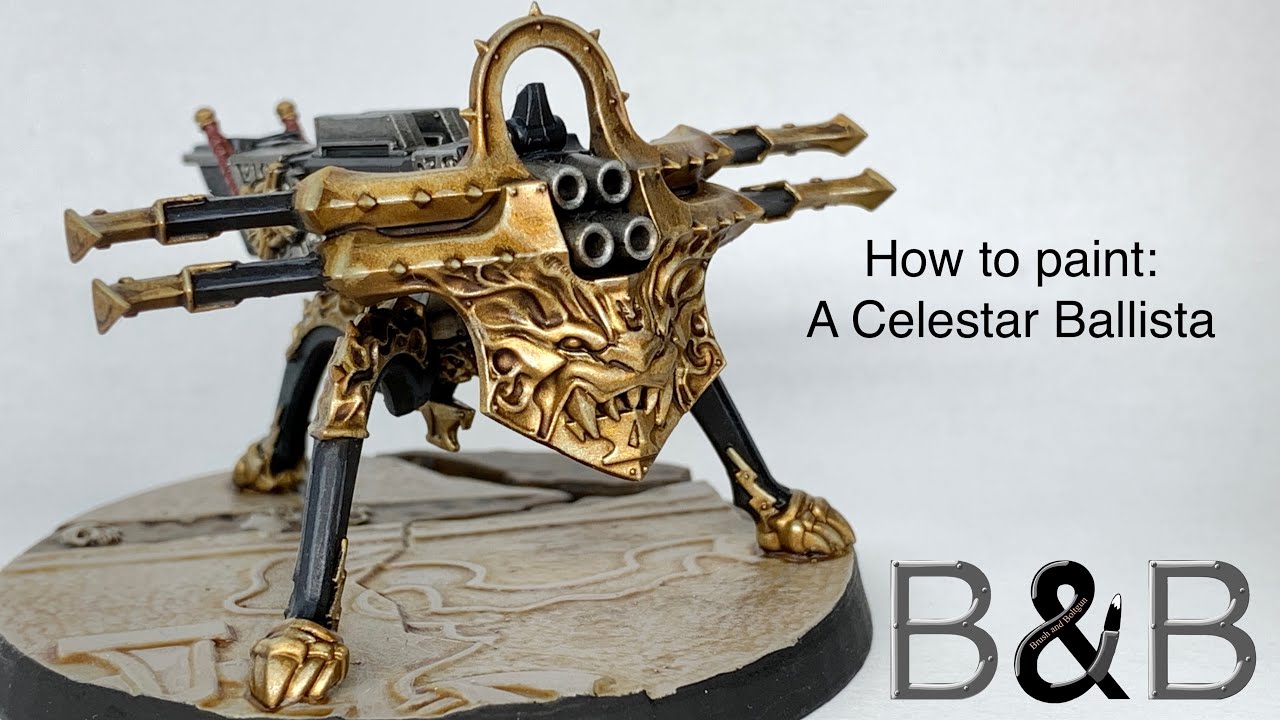 How to paint a Celestar Ballista