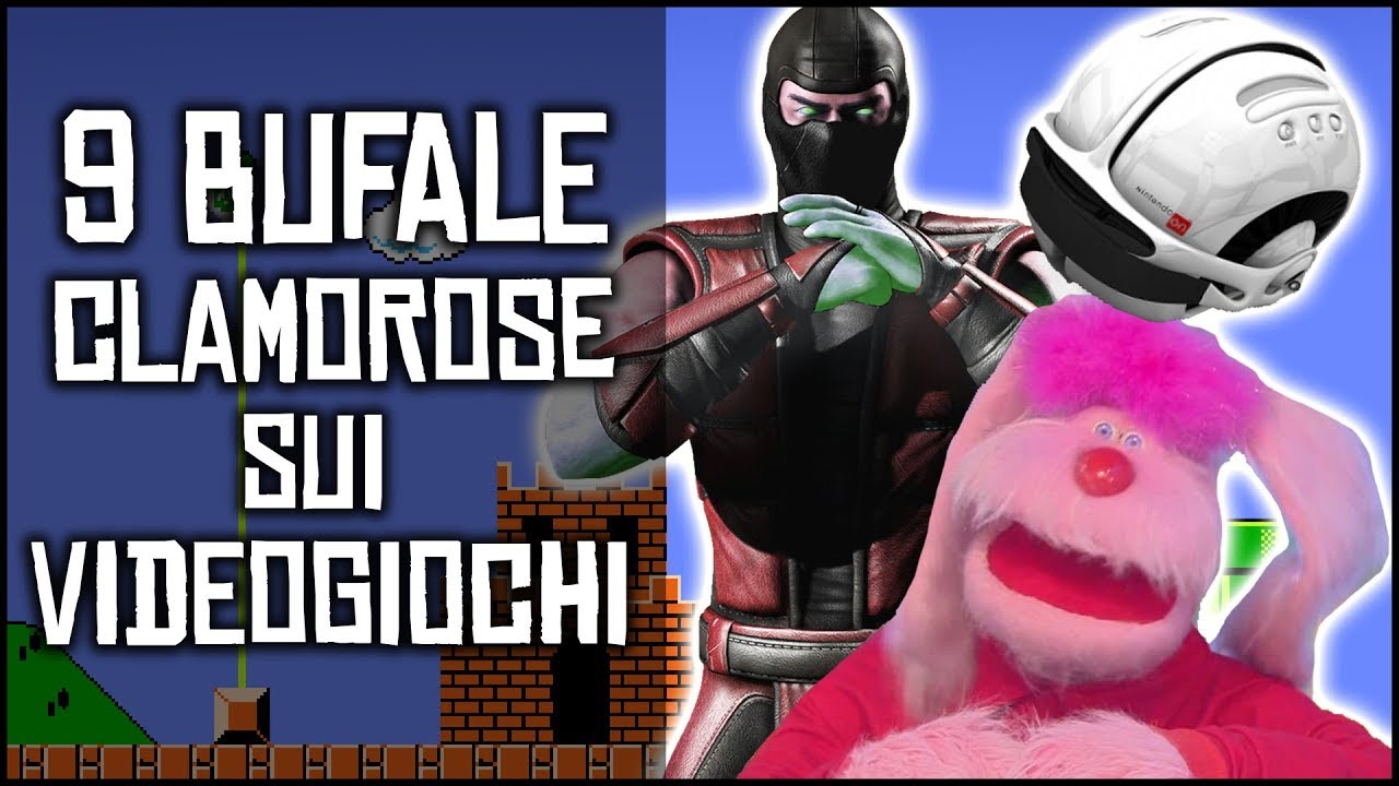 9 BUFALE CLAMOROSE SUI VIDEOGIOCHI