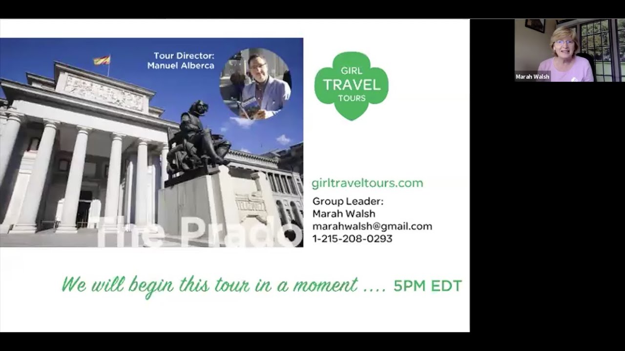 Virtual Tour of Madrid's Prado Museum with Manuel - Brought to you by Girl Travel Tours
