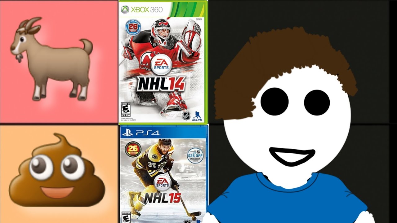 EA Sports NHL video games tierlist
