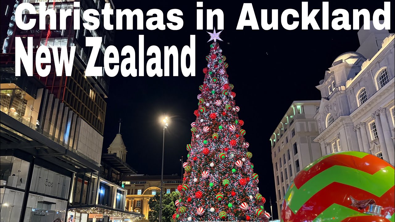 Christmas 2025 Auckland New Zealand.
