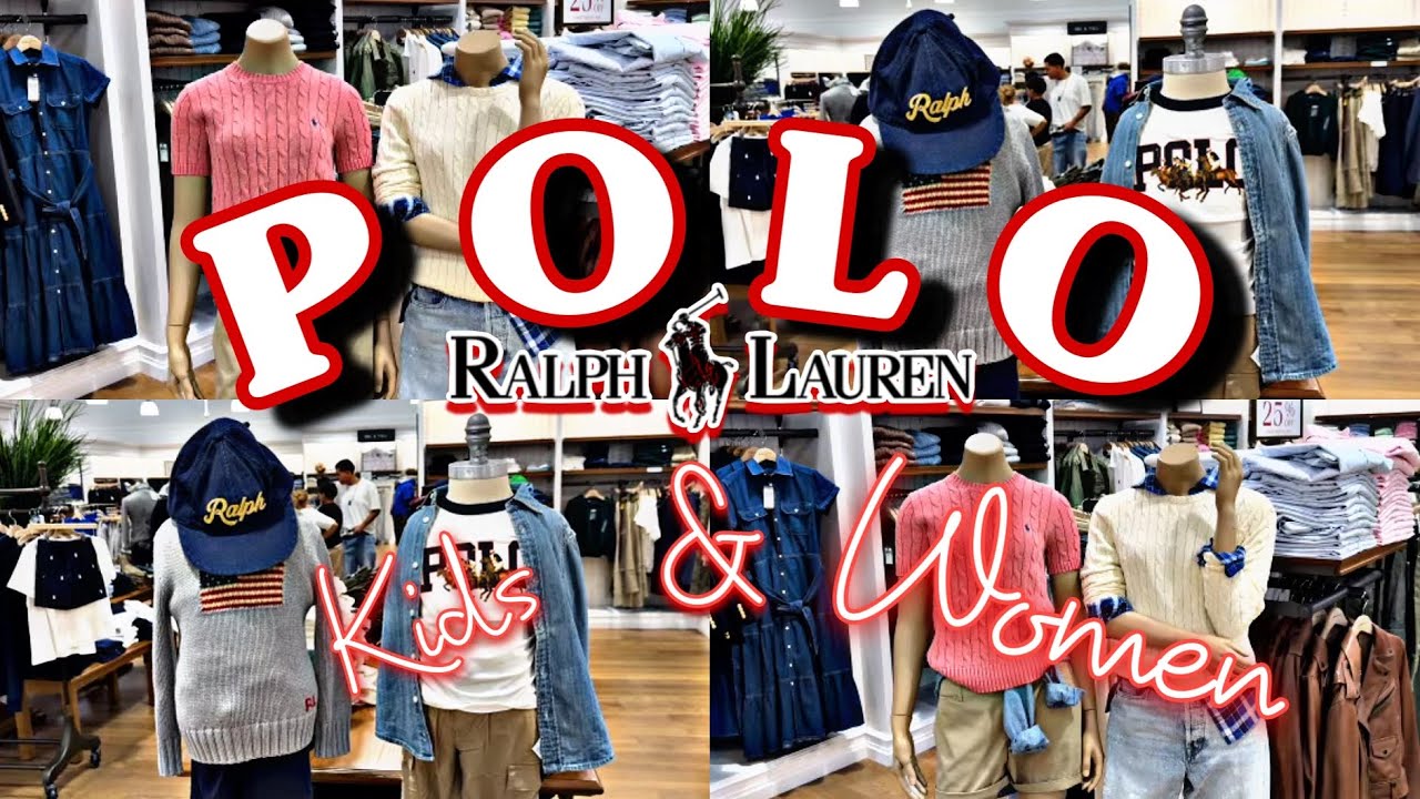 POLO RALPH LAUREN FACTORY OUTLET WOMENS & KIDS SHOPPING | SHOP WITH ME‼️
