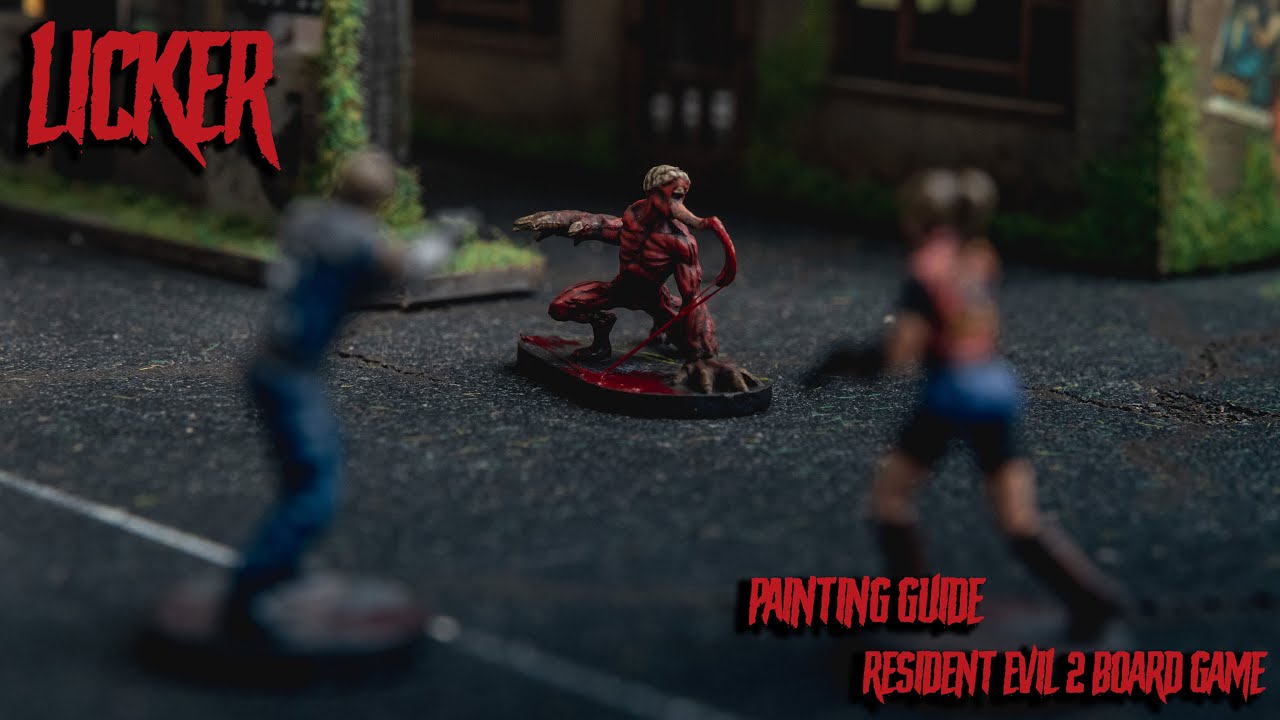 LICKERS | Resident Evil 2 Board Game.