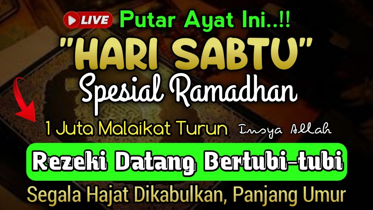 LANGSUNG DIKABULKAN !! CUKUP PUTAR SEKALI DAN DENGARKAN, 100 RIBU MALAIKAT TURUN || REZEKI LANCAR