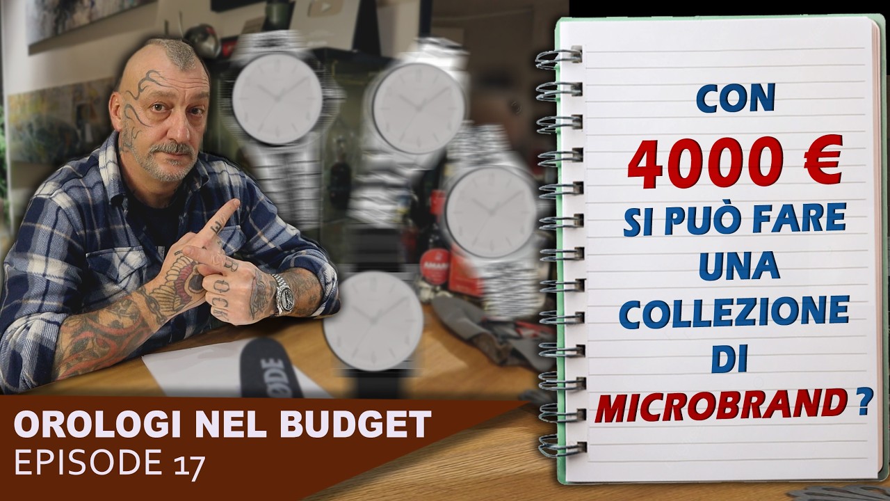 Budget 4000 Euro: ecco i microbrand che sceglierei