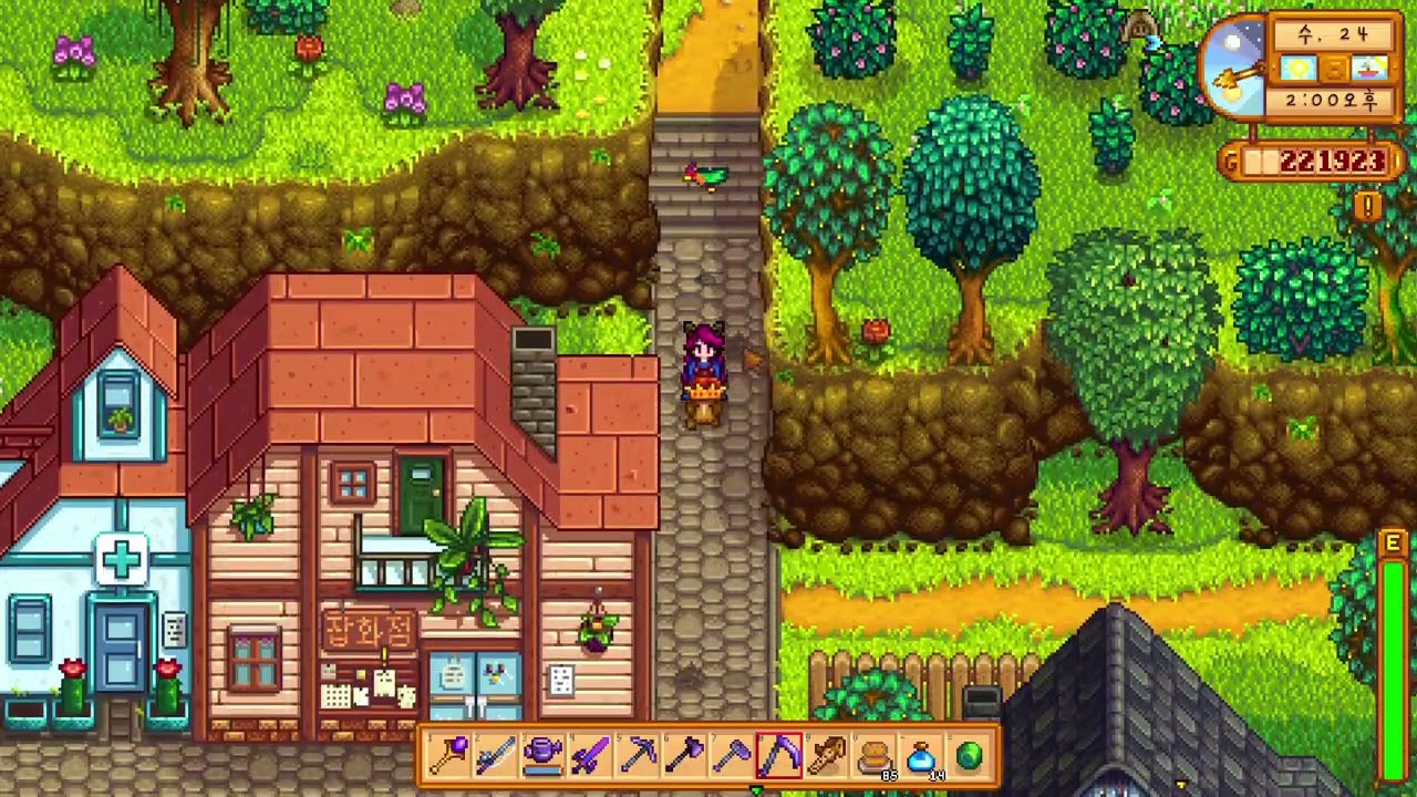 Stardew Valley를 했다. (4년째, 여름 24~ 가을 3일)