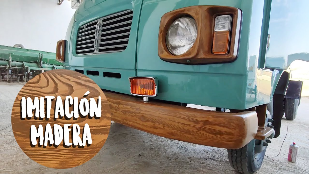 59# Restaurar Parachoques: Imitación Madera en Chapa Camión-Furgón | Al Son de mi Furgón