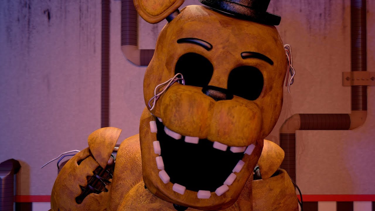 [FNAF/SFM] ГОЛОС УВЯДЁННОГО ЗОЛОТОГО ФРЕДДИ Автор: Дэвид Ниар