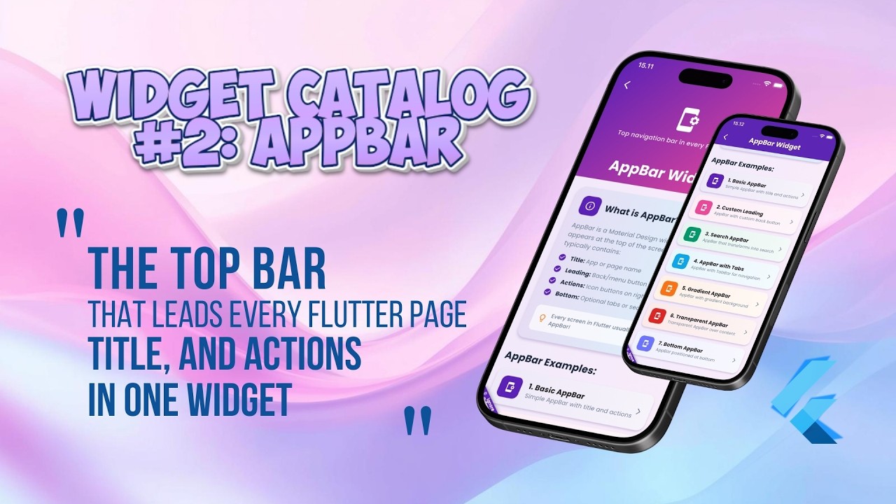 Полное руководство по виджетам Flutter AppBar &mdash; 7 типов, которые должен знать каждый разработчик ...
