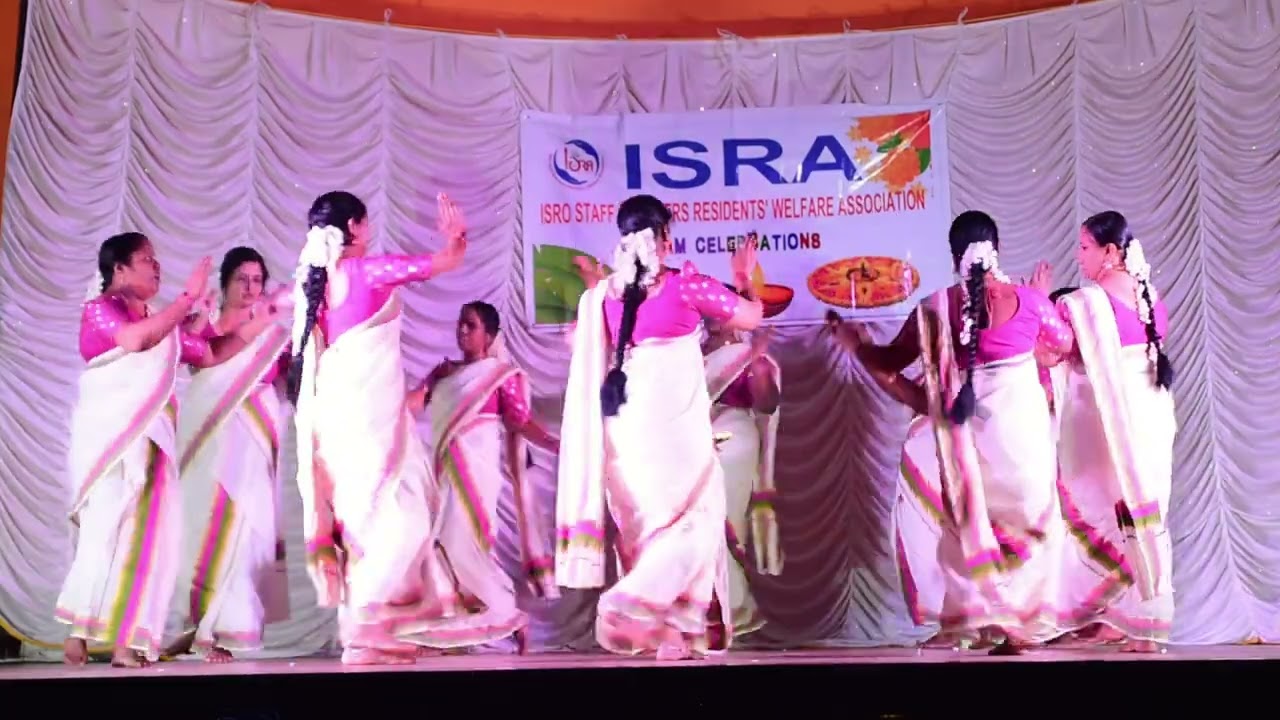 Thiruvathira | തിരുവാതിരകളി | Onam 2025 | Aswadeepam