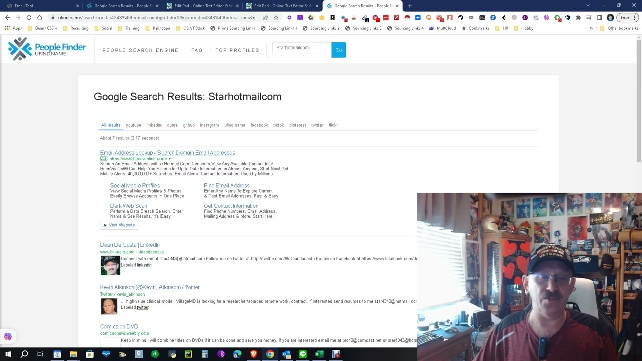 People Finder: A Comprehensive Search Tool