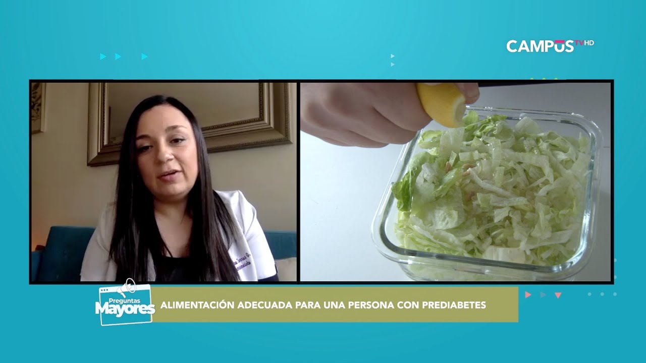 Alimentación saludable en personas mayores y afectadas por diabetes