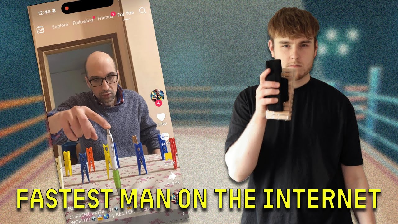 Can I Beat The Fastest Man On The Internet