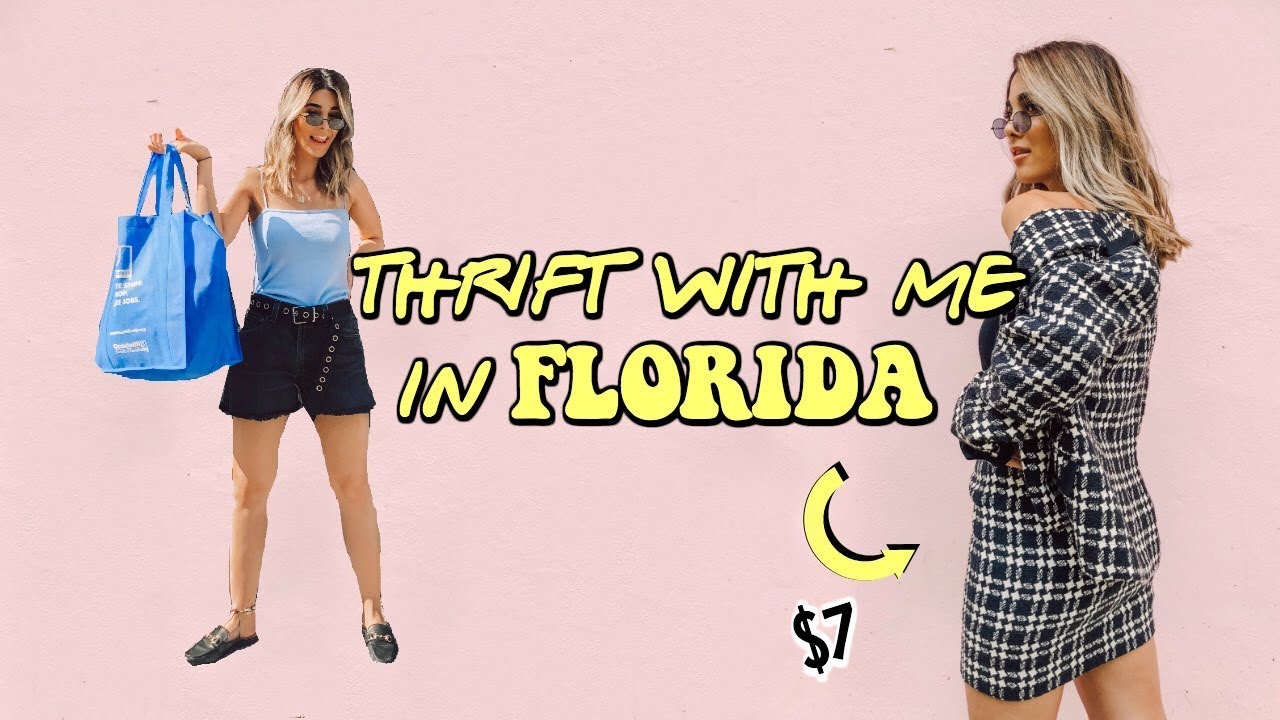 thrift with me in FLORIDA ☆ Goodwill THRIFT HAUL
