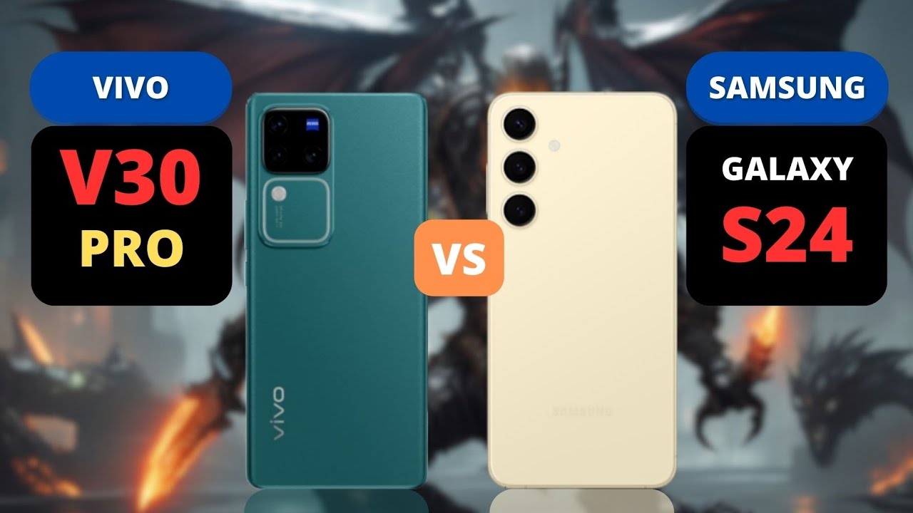 Vivo V30 Pro 5G vs Samsung Galaxy S24 5G | PHONE COMPARISON